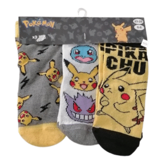 Dětské ponožky Pokémon 3pack