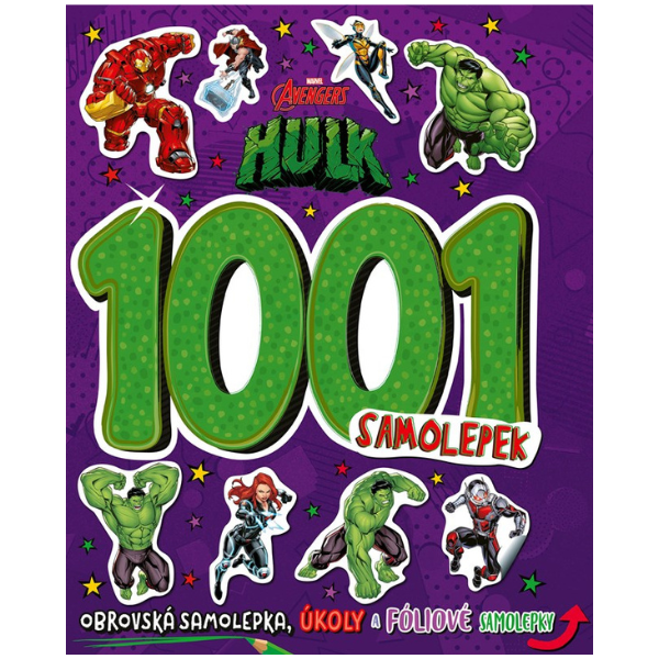 Marvel Avengers - Hulk1001 samolepek
