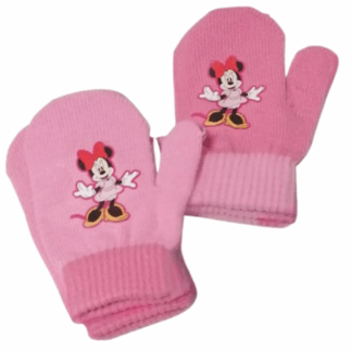 Dětské palcové rukavice Minnie růžové