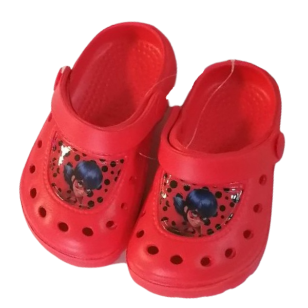 Dívčí crocsy Kouzelná Beruška červené