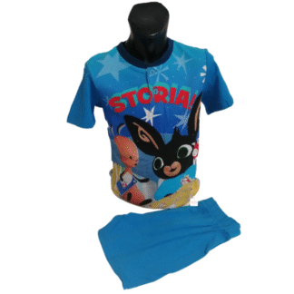 Chlapecké letní pyžamo Bing modré