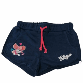 Dívčí šortky Tlapková patrola modré