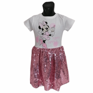 Dívčí šaty Minnie s flitry
