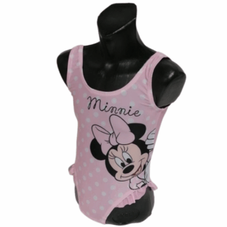 Dívčí plavky vcelku Minnie sv.růžové