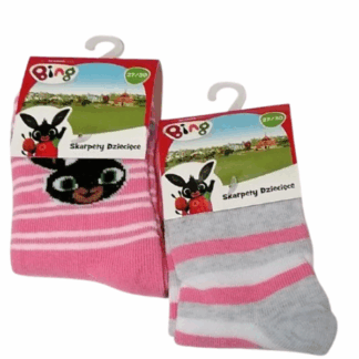 Dívčí ponožky Bing proužek