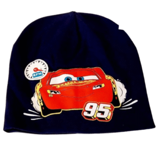 Dětská čepice jaro/podzim Cars tm.modrá