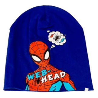 Dětská čepice jaro/podzim Spiderman WEB HEAD