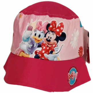 Dívčí klobouk Minnie tm.růžový