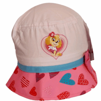 Dívčí klobouk Tlapková patrola sv.růžový