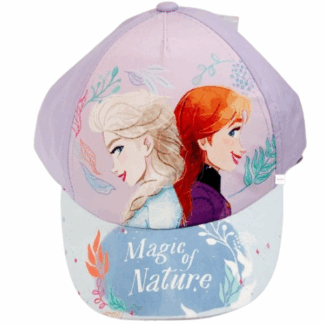 Dívčí kšiltovka Frozen Anna a Elza sv.