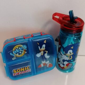 Svačinový set box a láhev Sonic