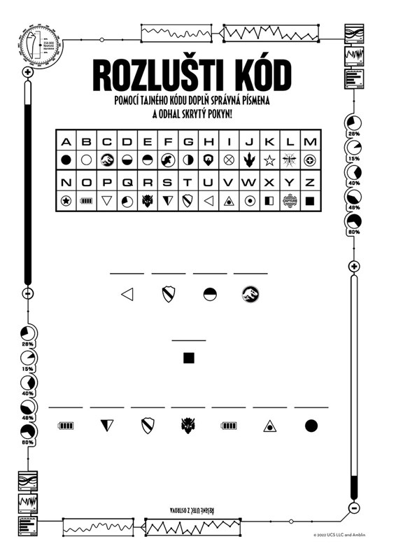Jurský svět - Mega omalovánky a aktivity - Obrázek 3