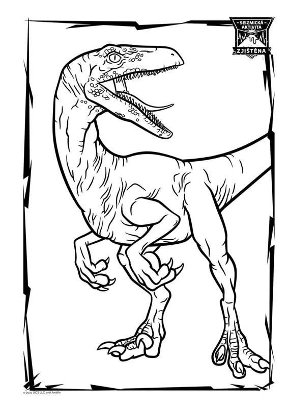 Jurský svět - Mega omalovánky a aktivity - Obrázek 2
