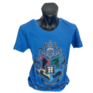 Chlapecké tričko Harry Potter Hogwarts modré