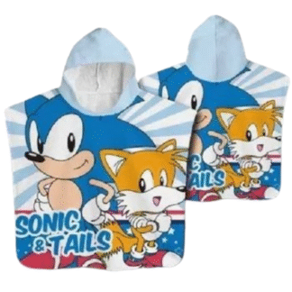 Dětské bavlněné pončo Sonic