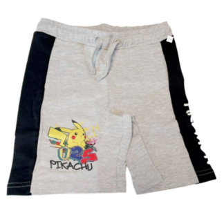 Kraťasy Pokémon dorost šedé