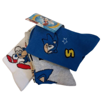 Dětské ponožky Sonic 3pack