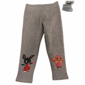 Dívčí zimní legíny Bing šedé