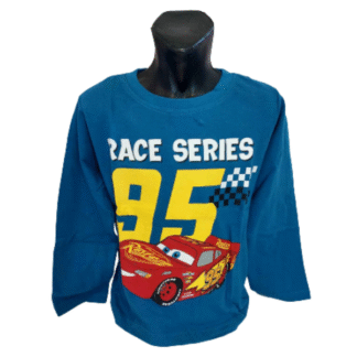 Chlapecké tričko dl.rukáv Cars 95 modré