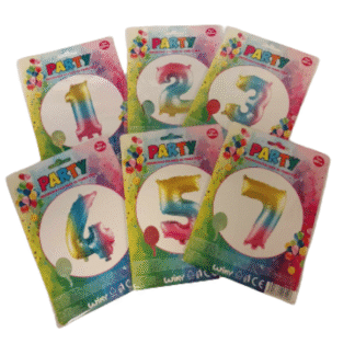 Balónek foliový číslice 40cm