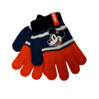Dětské zimní prstové rukavice Mickey