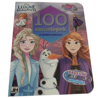 100 samolepek s omalovánkami Frozen