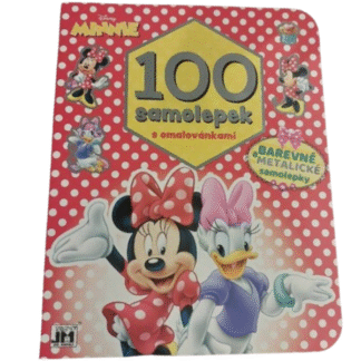 100 samolepek s omalovánkami Minnie