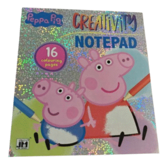 Blok k vybarvení Peppa Pig