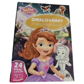 Omalovánky se samolepkami Sofie