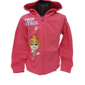 Dívčí mikina s kapucí Tlapková patrola