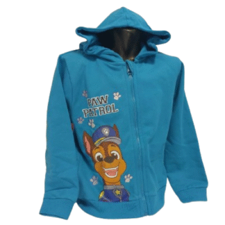 Chlapecká mikina Tlapková patrola modrá