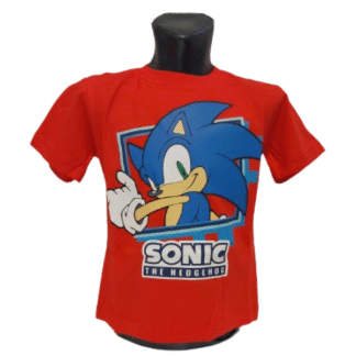 Chlapecké tričko Sonic červené