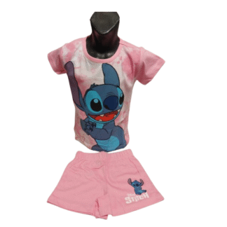 Dívčí letní set/pyžamo STITCH