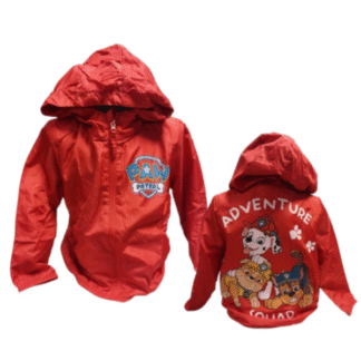 Chlapecká jarní/podzimní bunda Tlapková patrola