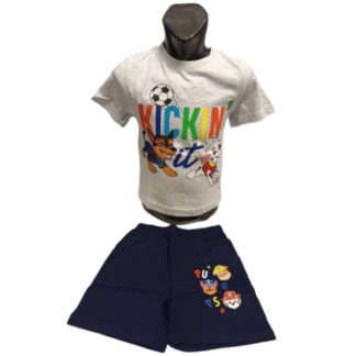 Chlapecké letní pyžamo Tlapková patrola šm