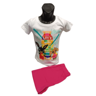 Dívčí letní pyžamo zajíček Bing a Sula