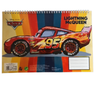 Kreslící blok A4 Cars Blesk McQueen