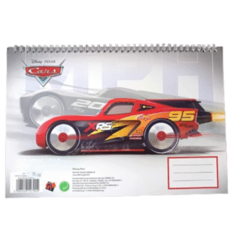 Kreslící blok A4 Cars