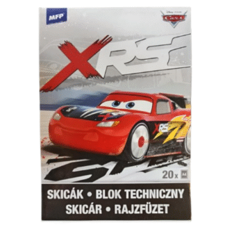 Skicák blok A4 Cars