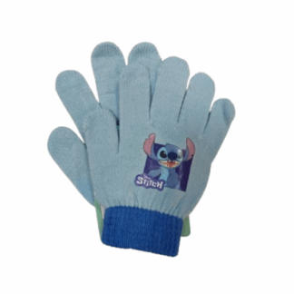 Dětské prstové rukavice Stitch sv.modré