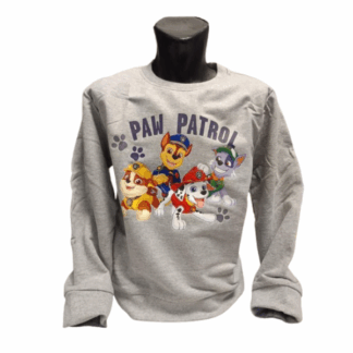 Chlapecká oteplená mikina Tlapková patrola